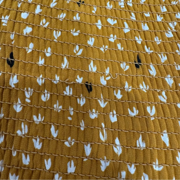 HATCH 0 Yellow Lana Maternity Dress Midi Longsleeve Comfy Women's XS Fall - Picture 16 of 16